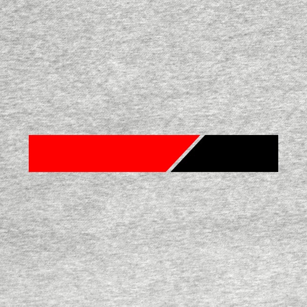 Watford Retro 1984 White Red Black Bar Design by Culture-Factory